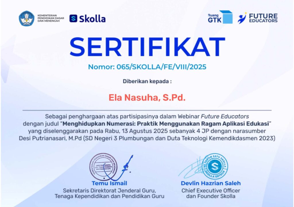 Sertifikat 3
